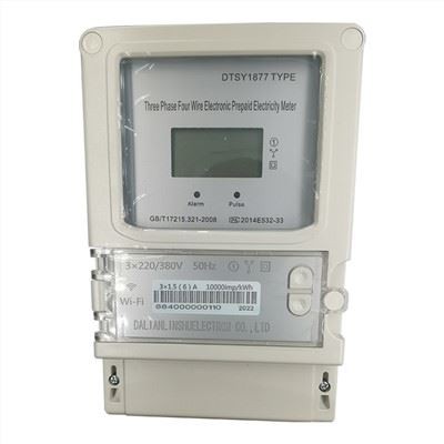 Vienfāzes sienas LoRaWAN elektriskais skaitītājs